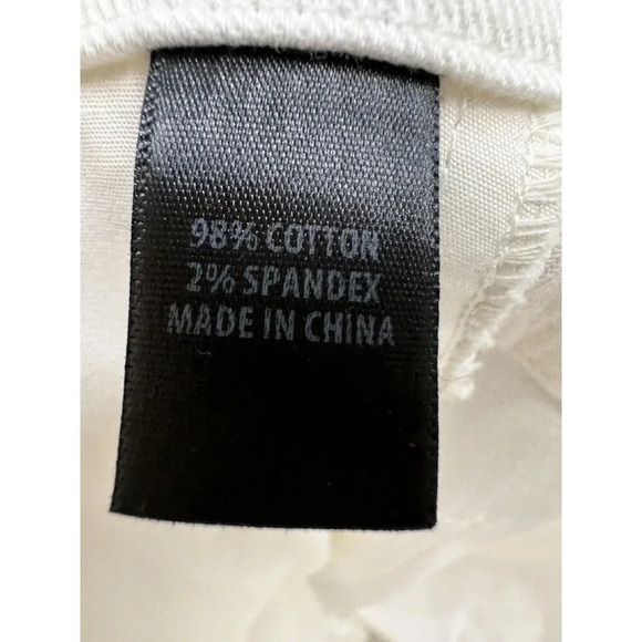 St John Womens Jeans Size 6 White Denim Pants Designer MSRP $595 - Picture 6 of 7